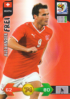 Alexander Frei Switzerland Panini 2010 World Cup #186